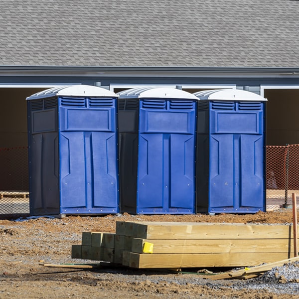 are there any restrictions on what items can be disposed of in the porta potties in Canehill Arkansas